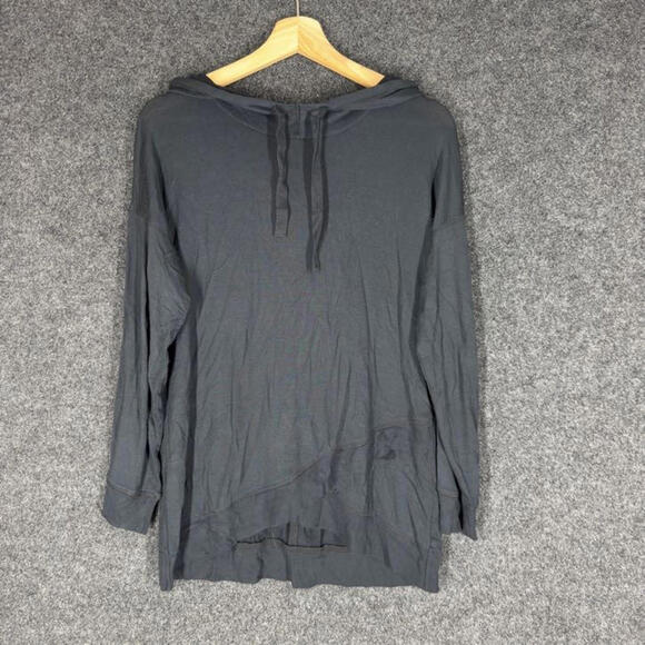 Gilligan & O'Malley Tops - Gilligan & O'Malley Hoodie Women M Medium Black Hooded Long Sleeve Pullover